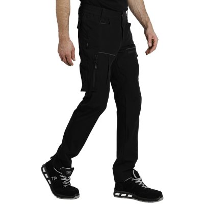 PANTHER PANTS S, servisne radne pantalone sa elastinom, crna
