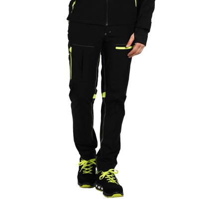 PANTHER PANTS S, servisne radne pantalone sa elastinom, neon žuta