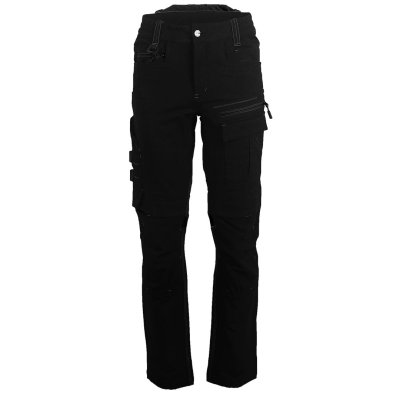 PANTHER PANTS W, radne pantalone sa elastinom, crna