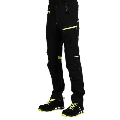 PANTHER PANTS W, radne pantalone sa elastinom, neon žuta