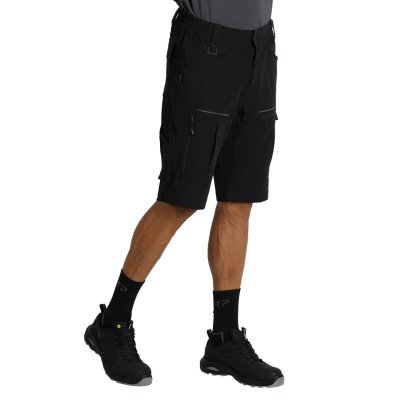 PANTHER BERMUDA, radne bermude sa elastinom, crna