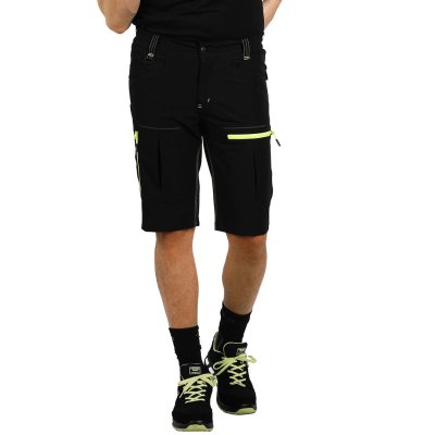 PANTHER BERMUDA, radne bermude sa elastinom, neon žuta