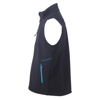 PANTHER VEST, softshell prsluk, plavi