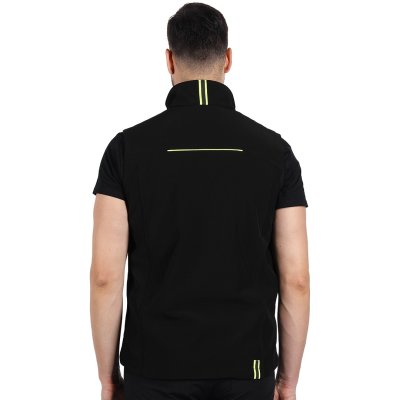 PANTHER VEST, softshell prsluk, neon žuti