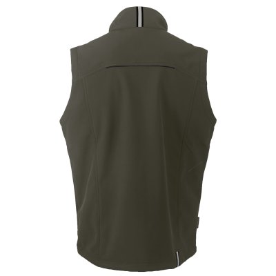 PANTHER VEST, softshell prsluk, maslinasti