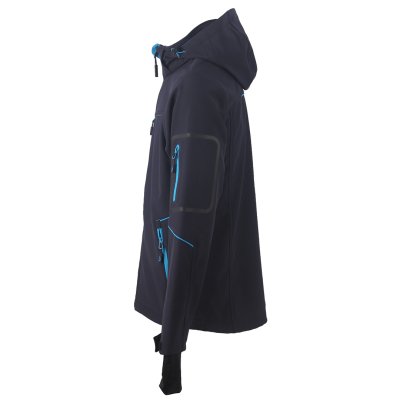 PANTHER JACKET, softshell jakna sa kapuljačom, plava