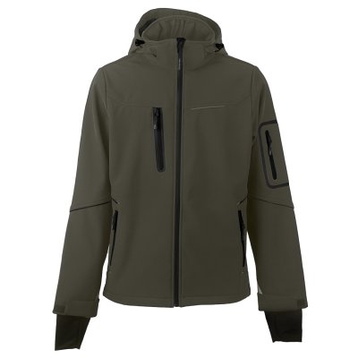 PANTHER JACKET, softshell jakna sa kapuljačom, maslinasta
