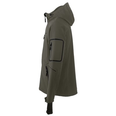 PANTHER JACKET, softshell jakna sa kapuljačom, maslinasta