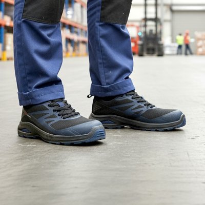 GRIZZLY, plitka zaštitna cipela s1ps sa esd funkcijom, plave