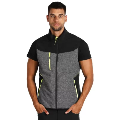 Softshell prsluk PANTHER GREY VEST