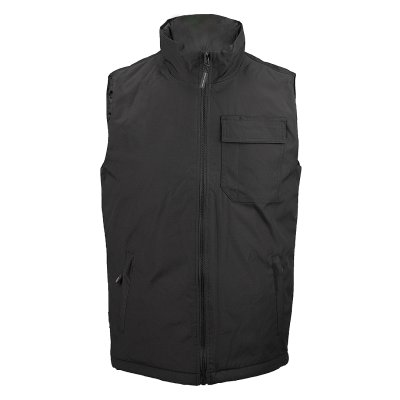 TANKER VEST, radni prsluk od ripstopa, crni