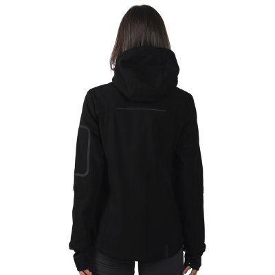 PANTHER THERMO WOMEN, ženska softshell jakna sa ugrađenim grejačima, crna