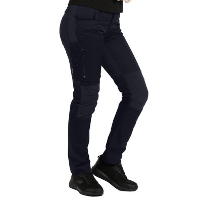 ROVER WOMEN S, ženske servisne radne pantalone sa elastinom, plavi