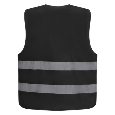 GLOW COLOR, radni prsluk, crni