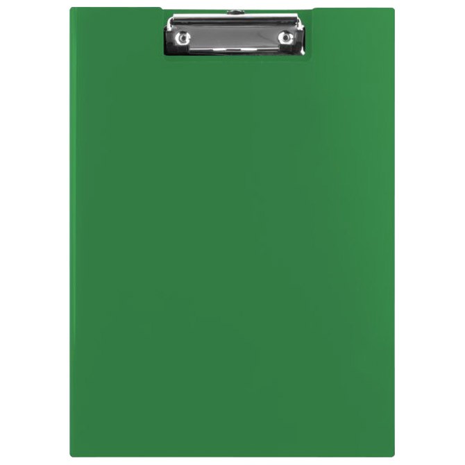Podloga klip s preklopom i štipaljkom A4 kartonska pp Donau 2705001PL-06 zelena