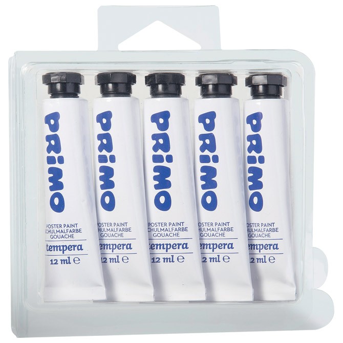 Boja tempera 12ml aluminijumska tuba CMP 440TRA100 bela (white)