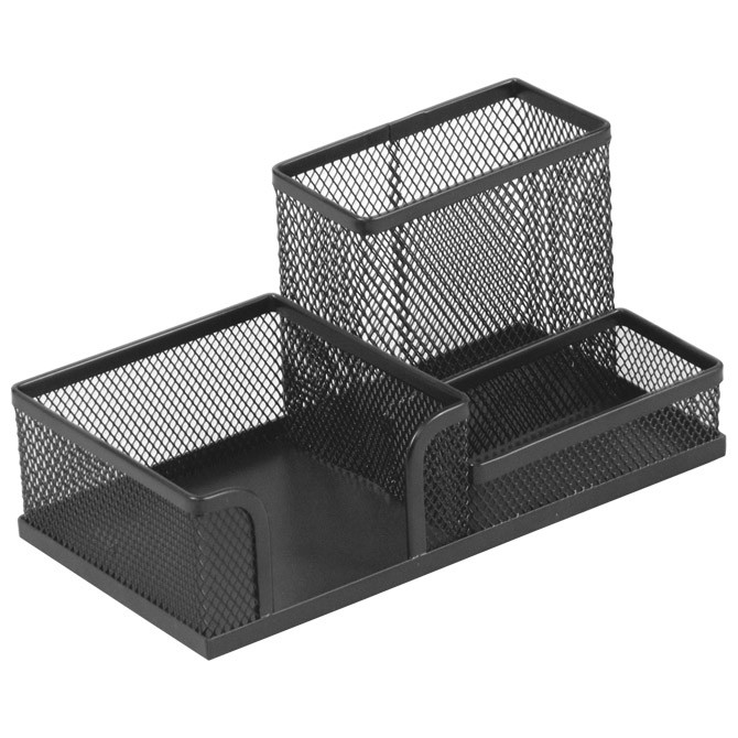 Organizer stoni žica 3mesta Q-Connect Donau KF16572 crni