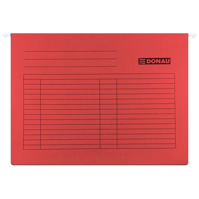 Mapa viseća 33-V A4 Donau 7410905-04 crvena