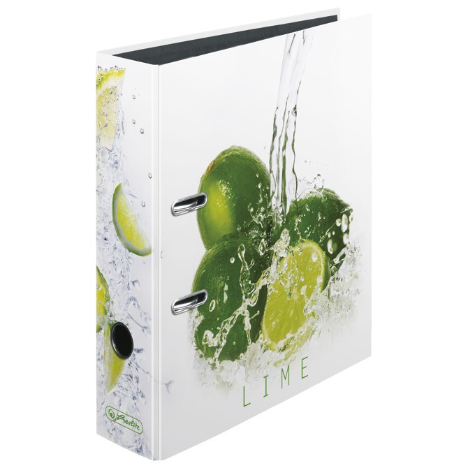 Registrator A4 široki samostojeći Fresh Fruits limeta Herlitz 11306008