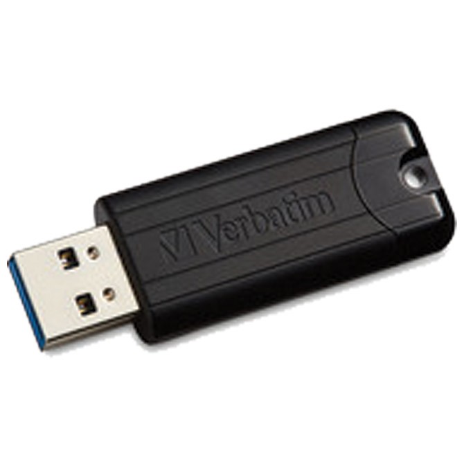 Memorija USB 3.2 256Gb PinStripe Verbatim 49320 crna blister
