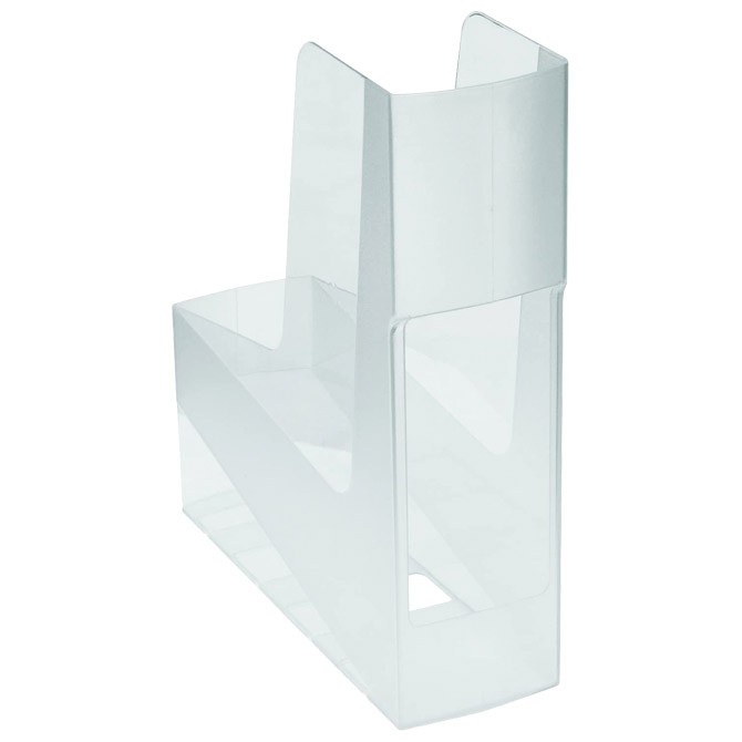 Stalak za spise uspravni plastičan (80% reciklirani) Green2Desk Fellowes 0017401 providni