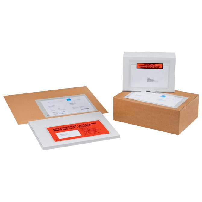 Folija samolepljiva / džep za dokumenta 235x325mm pk100 Fornax 11489