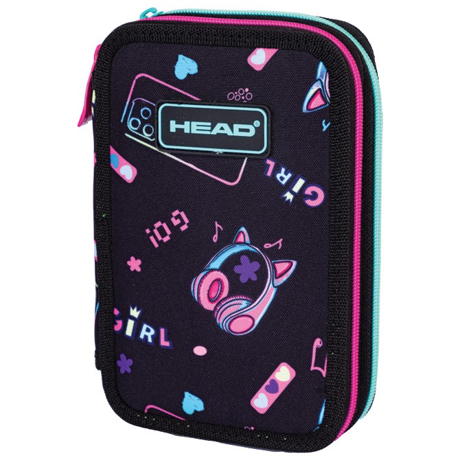 Pernica prazna 2zipa AC2 Girl Go! 24.Head 503024040 crna