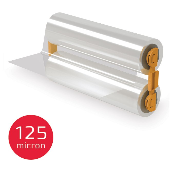 Folija za plastificiranje za kasetu sjajna u rolni 125my/34,4m za Foton 4410028 GBC