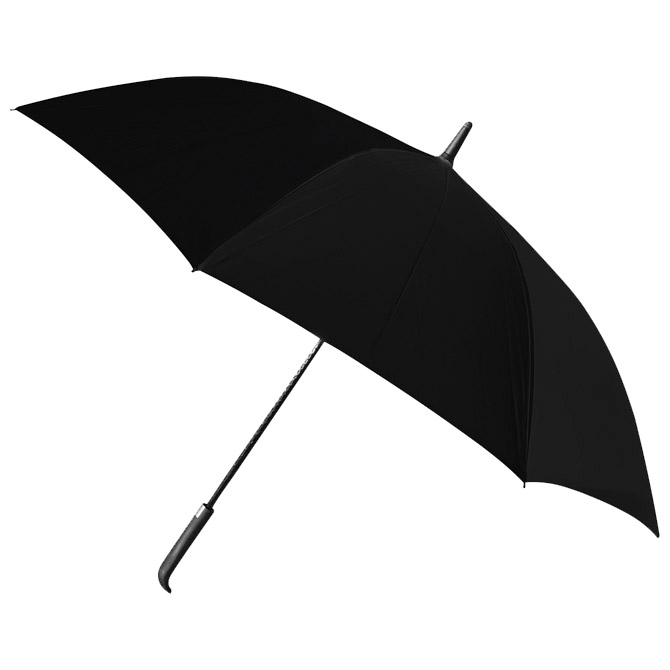 Kišobran automatik sa gumiranom ručkom 8 panela H-1003 Cirus SHA.44311 crni