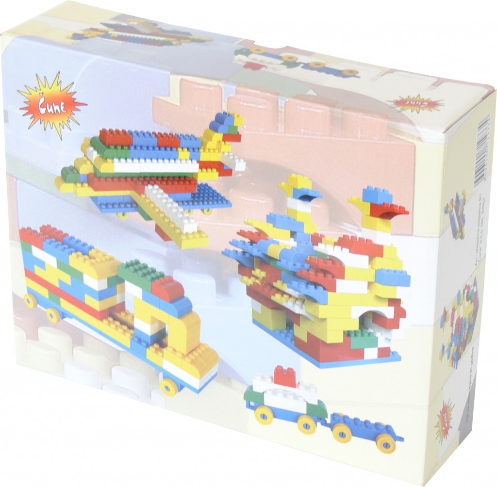 Plastične kocke-Lego u kartonskoj kutiji 1/102